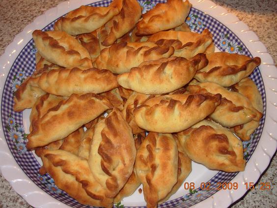 Kleine Piroggen mit Äpfel (mit photo)