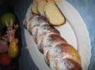 Ostern Zopf mit Puderzucker (mit Fotos)