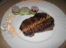 Ostern Gerichte: Rumpsteak mit Kräuterbutter (mit Fotos)