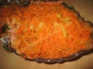 Ostern Salate: Möhren mit Knoblauch Öl