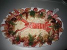Krabben  Salat zum Weihnachten