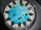 Torte Blaue Lagune
