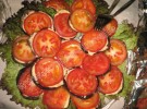 Auberginen für Weihnachtsbuffet